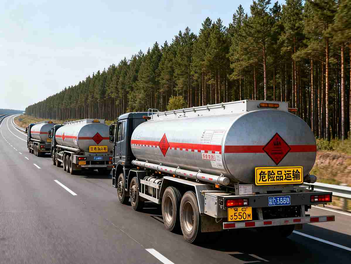 oil tanker truck