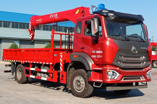 heavy duty truck crane