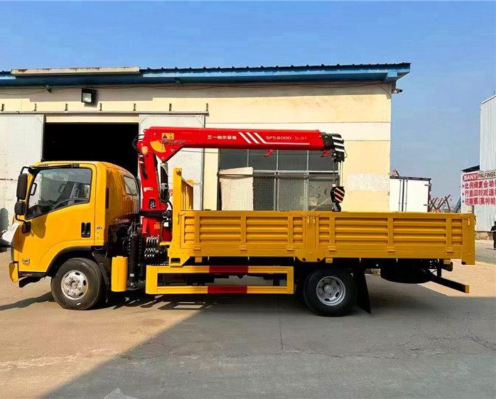truck mounted crane for sale