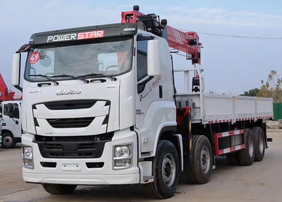 electric truck crane